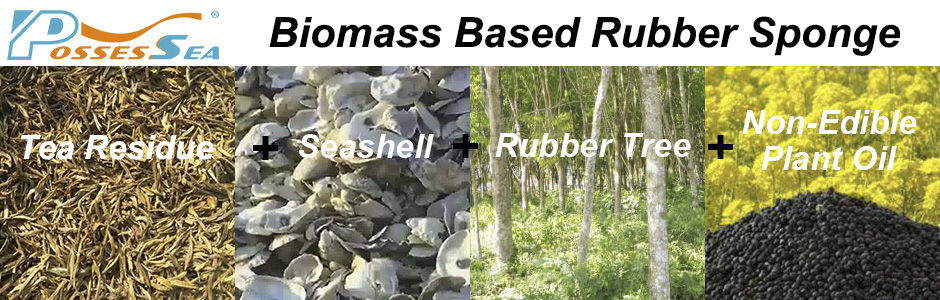 Biomass Based Rubber Sponge