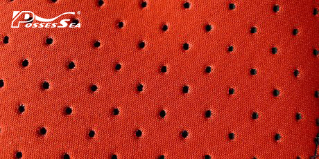 Visible Perforated Neoprene Fabric